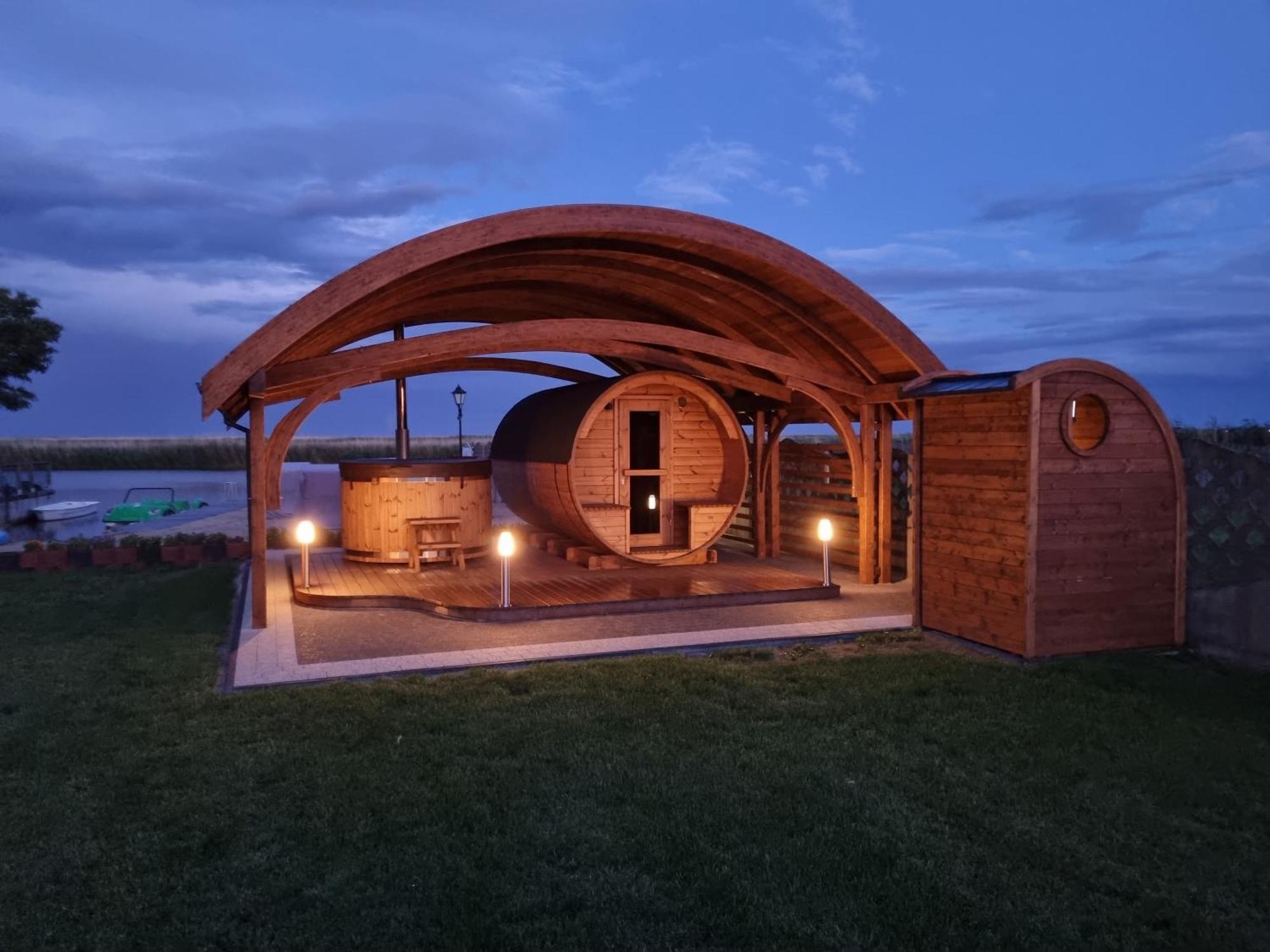 Pensjonat Sunrise Natura Fishing Relax Regeneration Swinemünde Exterior foto